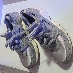 Nike Air Huarache White Sneakers